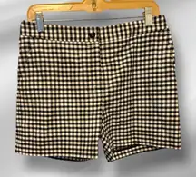J. McLaughlin Checked Shorts‎