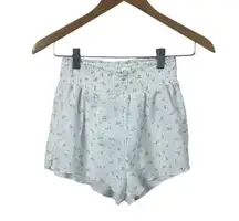 Princess Polly Pink Floral Pajama Shorts size 4