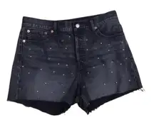 Levis Studded Wedgie 3" Inseam Shorts