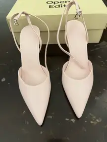 Open Edit Pink Heels