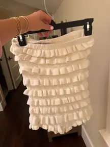 Edikted Ruffle Romper Knit