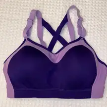 Champion  C9 Sports Bra Size MEDIUM Purple