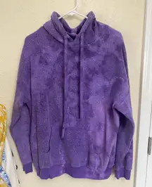 Soft Serving Clothing Boutique Purple Tie Dye Hoodie