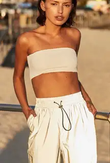 NWT Triangl Moonee Reflective Silver Fox Pant- Size Small