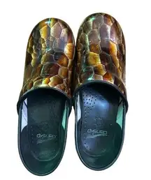 Dansko  clogs snakeskin