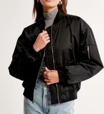 Abercrombie & Fitch Nylon Bomber Jacket