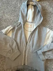 Free People Zip Up Hoodie