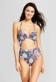 Shade & Shore ✨3xHP✨ OnePiece floral cutout swimsuit✨