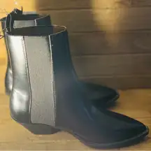 NWT H & M women's ankle boots black size 7