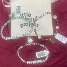 Little Words Project Beaded Bracelets Set