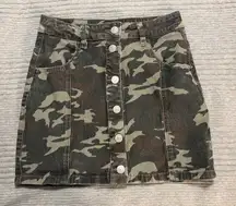 Camo skirt