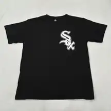 Vintage Chicago White Sox Carlos Quentin #20 Black MLB Jersey Tee Shirt Adult size L