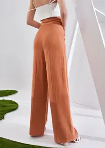 High Waist Wide Leg Pants