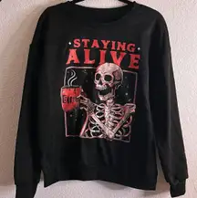 Goth Skeleton Sweater 
