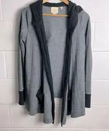 Anthropologie Vanessa Virginia open herringbone cardigan