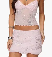 Edikted Glitter Skirt