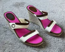 Gap Wedge Heel Sandals SIZE 9