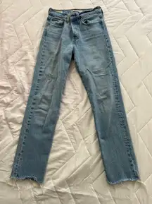 Denim Wedgie Straight Jeans