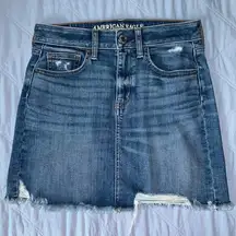 American Eagle jean skirt