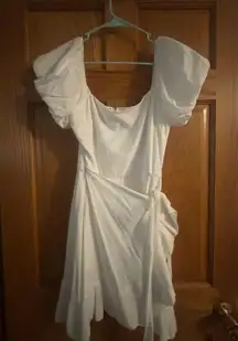 Trixxi Dress White Graduation Dress