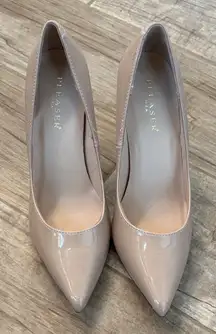 Pleaser Blush Patent Heels- NWOT