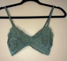 Aerie Lace Bralette in a Soft Sage Green Size XS