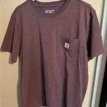 Women’s Carhartt Maroon Loose Fit T-Shirt