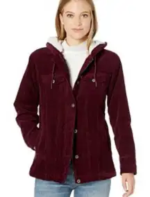 Levi&#x27;s The Mia Oversized Hooded Sherpa Trucker Jacket