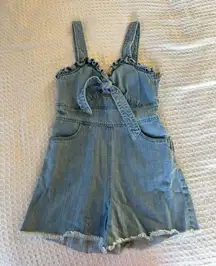 Boutique Denim Romper