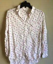 Beach Lunch Lounge collection XS white blouse