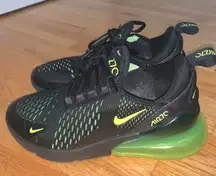 Air Max 270 Black Volt size 5.5Y