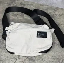 Lululemon Clean Lines Adjustable Belt Bag White Opal