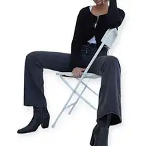 PacSun | 24W x 30L | Ultra Faded Black Denim High Rise Bootcut Button-Fly Jeans