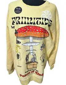 Primitive Skateboarding Crewneck  Elevator Washed Crewneck‎ NWT Size L
