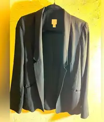 Black Blazer by Lauren Conrad Open front Flowy, unstructured jacket, versatile