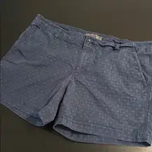 Eddie Bauer Blue Patterned Shorts