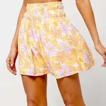 L*space Jax Floral Mini Skirt Medium New With Tags