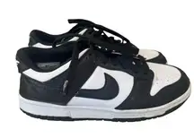 Nike Dunk Low Retro White Black Panda Casual Athletic Shoes Skate Size 7 / 8.5