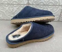 NAVY SLIPPERS CLOGS