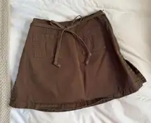 Vintage Army Green Skort 