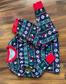 Hanna Andersson 100% Organic Cotton Christmas Gnome Elf Pajama 2 Piece Set