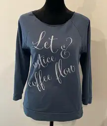 Let justice and coffee flow