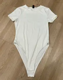 White Cap Sleeve Bodysuit