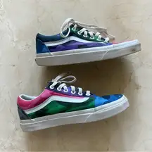 Vans Colorful Limited Edition Bape Sneakers Sz 6.5W