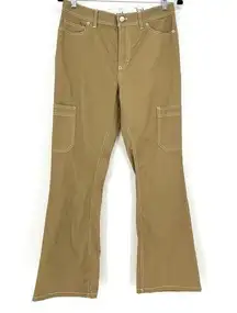 Urban Outfitters BDG  NWT Khaki Low Rise Bootcut Cargo Pants Size 6