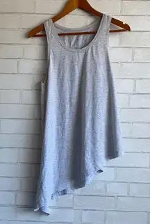 Lululemon Heather Gray Asymmetrical Tank