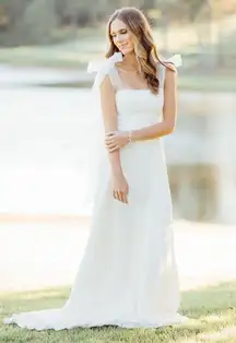 NWT Reformation Balsam Maxi Dress Ivory Size 4