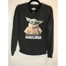 Baby Yoda The Mandalorian Star Wars Sweatshirt Oversized Cozy Loungewear