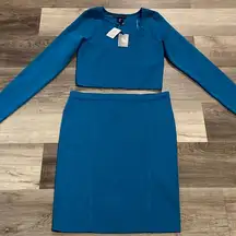 SINCERELY JULES New! Womens blue 2 pieces set size XL