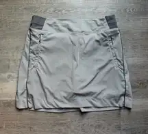 Athleta Brooklyn Textured Stripes Skort Size 8 Activewear Pickleball Tennis Golf